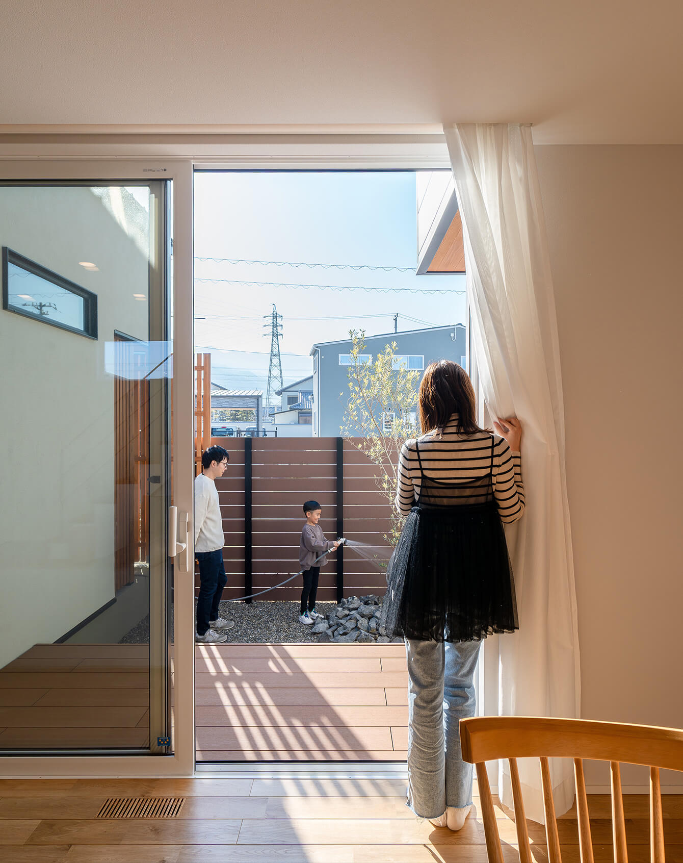 お施主さまと“ともに創る”家づくり。