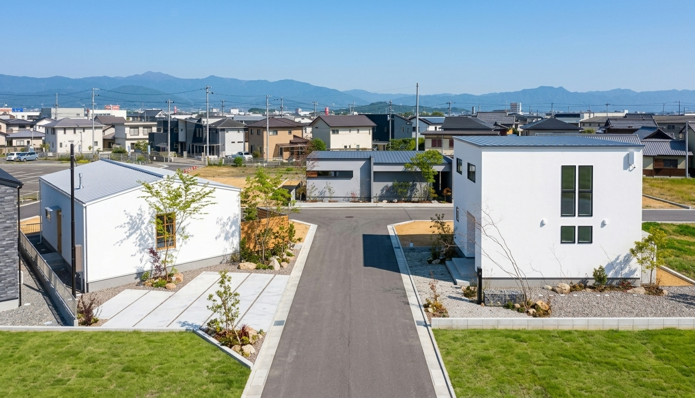 暮らしが見える、土地選び。